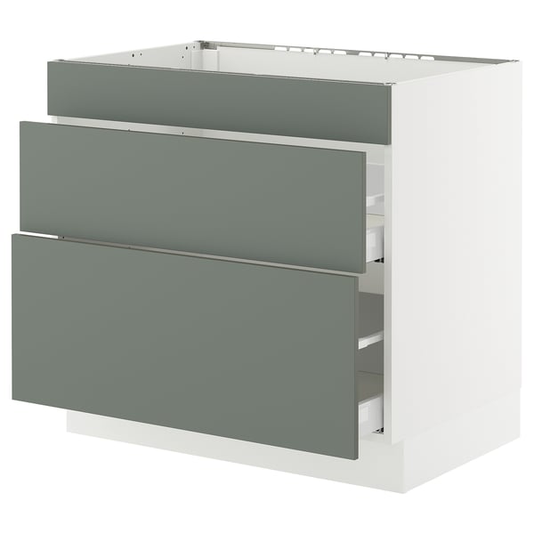SEKTION / MAXIMERA Base cab f hob/3 fronts/2 drawers
