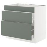 SEKTION / MAXIMERA Base cab f hob/3 fronts/2 drawers