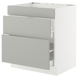 SEKTION / MAXIMERA Base cab f hob/3 fronts/2 drawers