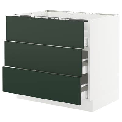 SEKTION / MAXIMERA Base cab f hob/3 fronts/3 drawers