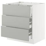 SEKTION / MAXIMERA Base cab f hob/3 fronts/3 drawers