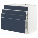 SEKTION / MAXIMERA Base cab f hob/4 fronts/3 drawers