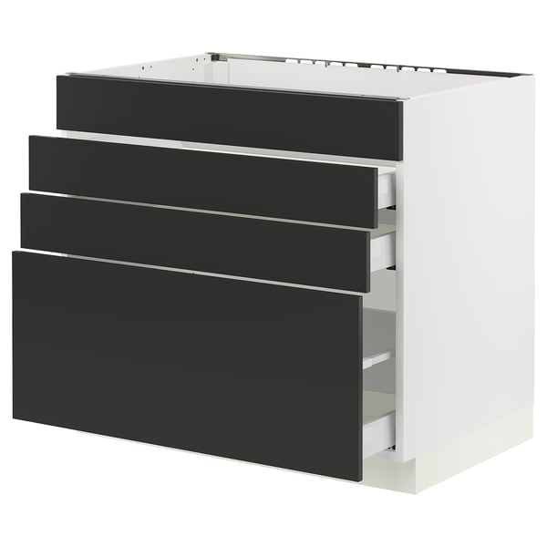 SEKTION / MAXIMERA Base cab f hob/4 fronts/3 drawers