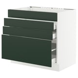 SEKTION / MAXIMERA Base cab f hob/4 fronts/3 drawers