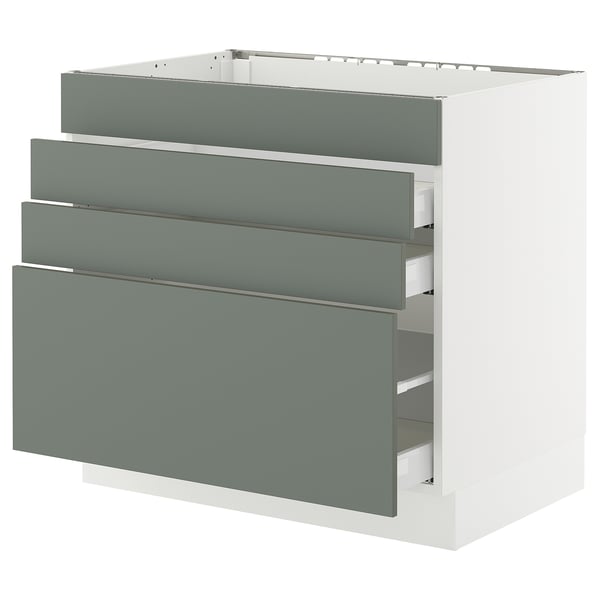 SEKTION / MAXIMERA Base cab f hob/4 fronts/3 drawers