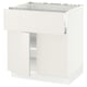 SEKTION / MAXIMERA Base cab f hob/drawer/shelves/2 drs