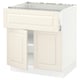 SEKTION / MAXIMERA Base cab f hob/drawer/shelves/2 drs