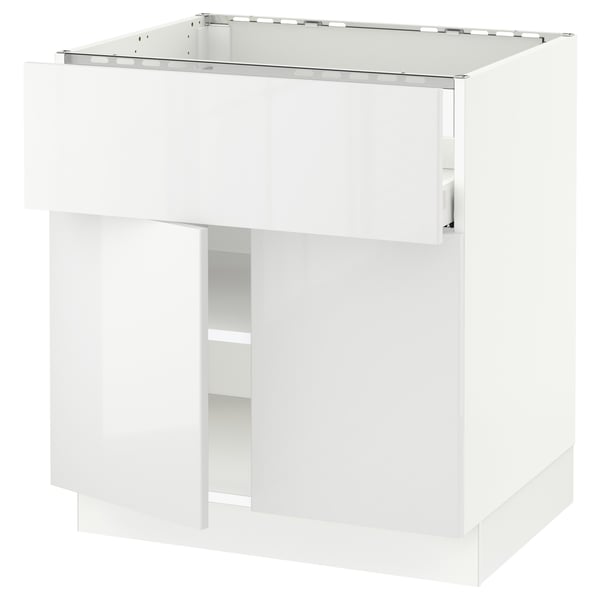 SEKTION / MAXIMERA Base cab f hob/drawer/shelves/2 drs