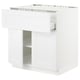SEKTION / MAXIMERA Base cab f hob/drawer/shelves/2 drs
