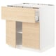 SEKTION / MAXIMERA Base cab f hob/drawer/shelves/2 drs