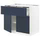 SEKTION / MAXIMERA Base cab f hob/drawer/shelves/2 drs
