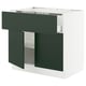 SEKTION / MAXIMERA Base cab f hob/drawer/shelves/2 drs