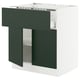 SEKTION / MAXIMERA Base cab f hob/drawer/shelves/2 drs