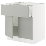 SEKTION / MAXIMERA Base cab f hob/drawer/shelves/2 drs