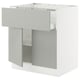 SEKTION / MAXIMERA Base cab f hob/drawer/shelves/2 drs