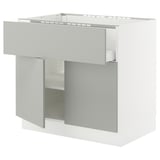 SEKTION / MAXIMERA Base cab f hob/drawer/shelves/2 drs