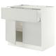 SEKTION / MAXIMERA Base cab f hob/drawer/shelves/2 drs