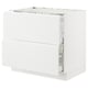 SEKTION / MAXIMERA Base cab f hob/int extractor w drw