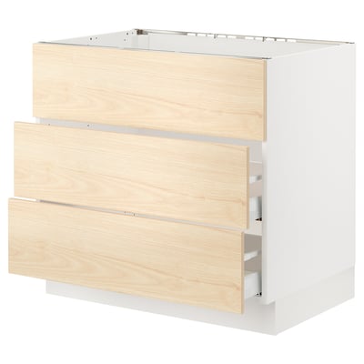 SEKTION / MAXIMERA Base cab f hob/int extractor w drw