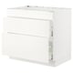 SEKTION / MAXIMERA Base cab f hob/int extractor w drw