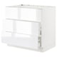 SEKTION / MAXIMERA Base cab f hob/int extractor w drw
