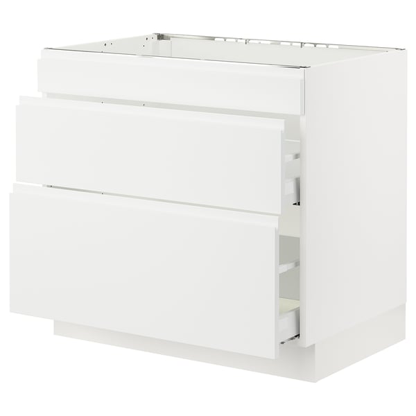 SEKTION / MAXIMERA Base cab f hob/int extractor w drw