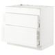 SEKTION / MAXIMERA Base cab f hob/int extractor w drw