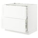 SEKTION / MAXIMERA Base cab f hob/int extractor w drw