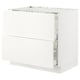 Option: SEKTION / MAXIMERA Base cab f hob/int extractor w drw