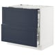 SEKTION / MAXIMERA Base cab f hob/int extractor w drw