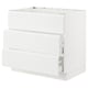 Option: SEKTION / MAXIMERA Base cab f hob/int extractor w drw
