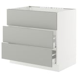 SEKTION / MAXIMERA Base cab f hob/int extractor w drw