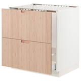 SEKTION / MAXIMERA Base cab f sink/waste sort/2 fronts