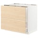 SEKTION / MAXIMERA Base cab f sink/waste sort/2 fronts