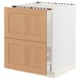 SEKTION / MAXIMERA Base cab f sink/waste sort/2 fronts