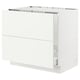 SEKTION / MAXIMERA Base cab f sink/waste sort/2 fronts