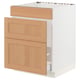 SEKTION / MAXIMERA Base cab f sink/waste sort/3 fronts