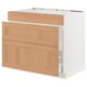 SEKTION / MAXIMERA Base cab f sink/waste sort/3 fronts