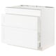 SEKTION / MAXIMERA Base cab f sink/waste sort/3 fronts