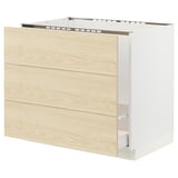 SEKTION / MAXIMERA Base cab f sink/waste sort/3 fronts