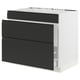 SEKTION / MAXIMERA Base cab f sink/waste sort/3 fronts