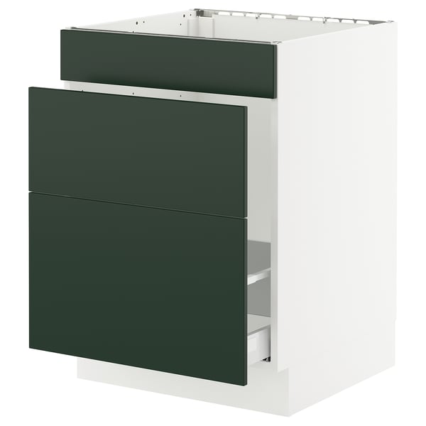 SEKTION / MAXIMERA Base cab f sink/waste sort/3 fronts