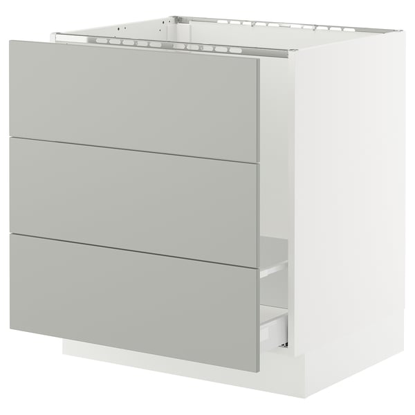 SEKTION / MAXIMERA Base cab f sink/waste sort/3 fronts