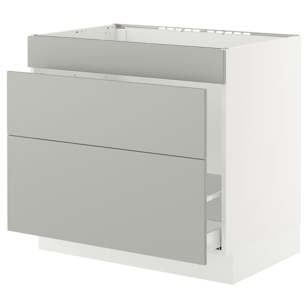 SEKTION / MAXIMERA Base cab f sink/waste sort/3 fronts