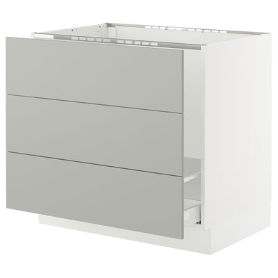 SEKTION / MAXIMERA Base cab f sink/waste sort/3 fronts