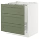 SEKTION / MAXIMERA Base cab f sink/waste sort/3 fronts