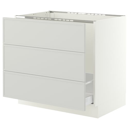 SEKTION / MAXIMERA Base cab f sink/waste sort/3 fronts