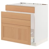 SEKTION / MAXIMERA Base cab f sink/waste sort/4 fronts