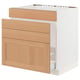 SEKTION / MAXIMERA Base cab f sink/waste sort/4 fronts