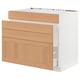 SEKTION / MAXIMERA Base cab f sink/waste sort/4 fronts